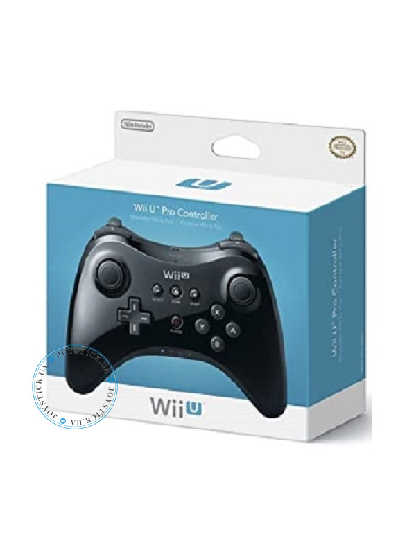Wii U Pro Чорний Контролер